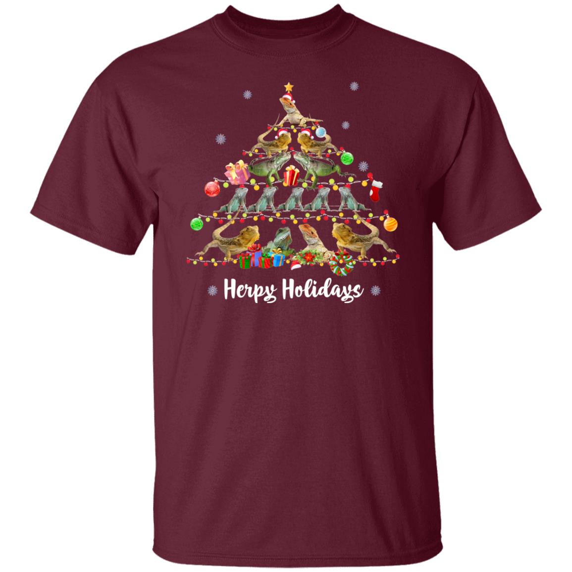 Herpy Holidays - Men's T-Shirt