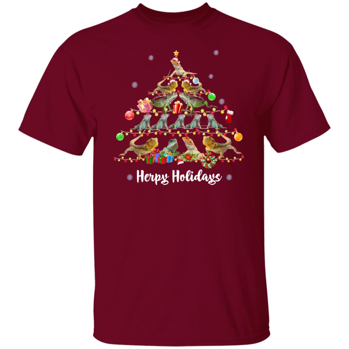 Herpy Holidays - Men's T-Shirt