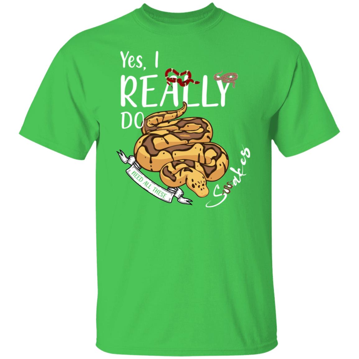 Yes, I Really Do Need All These Snakes - Mens T-Shirt