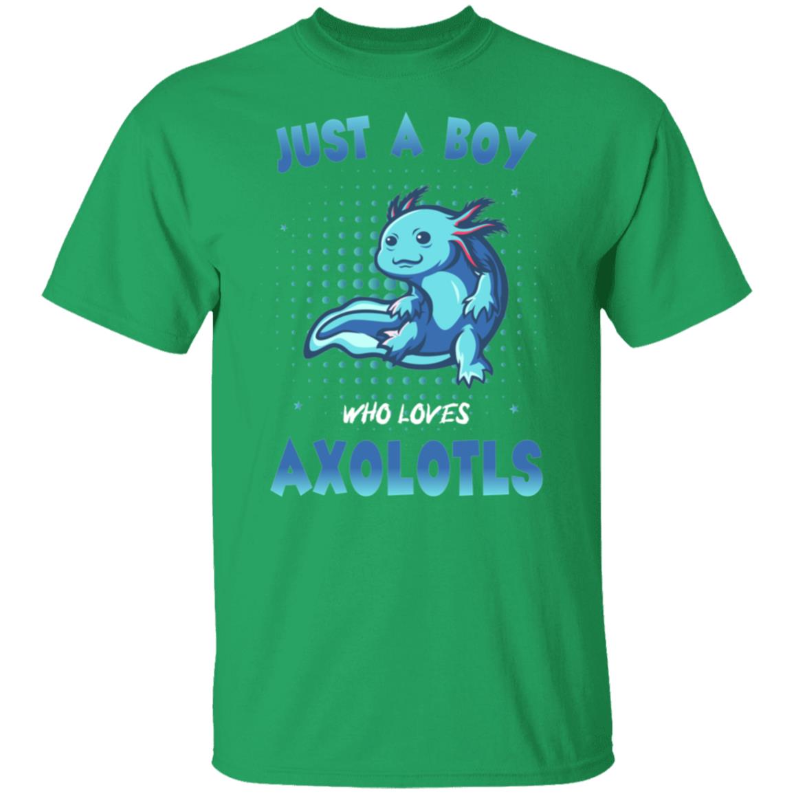 Just A Boy Who Loves Axolotls - Youth T-Shirt