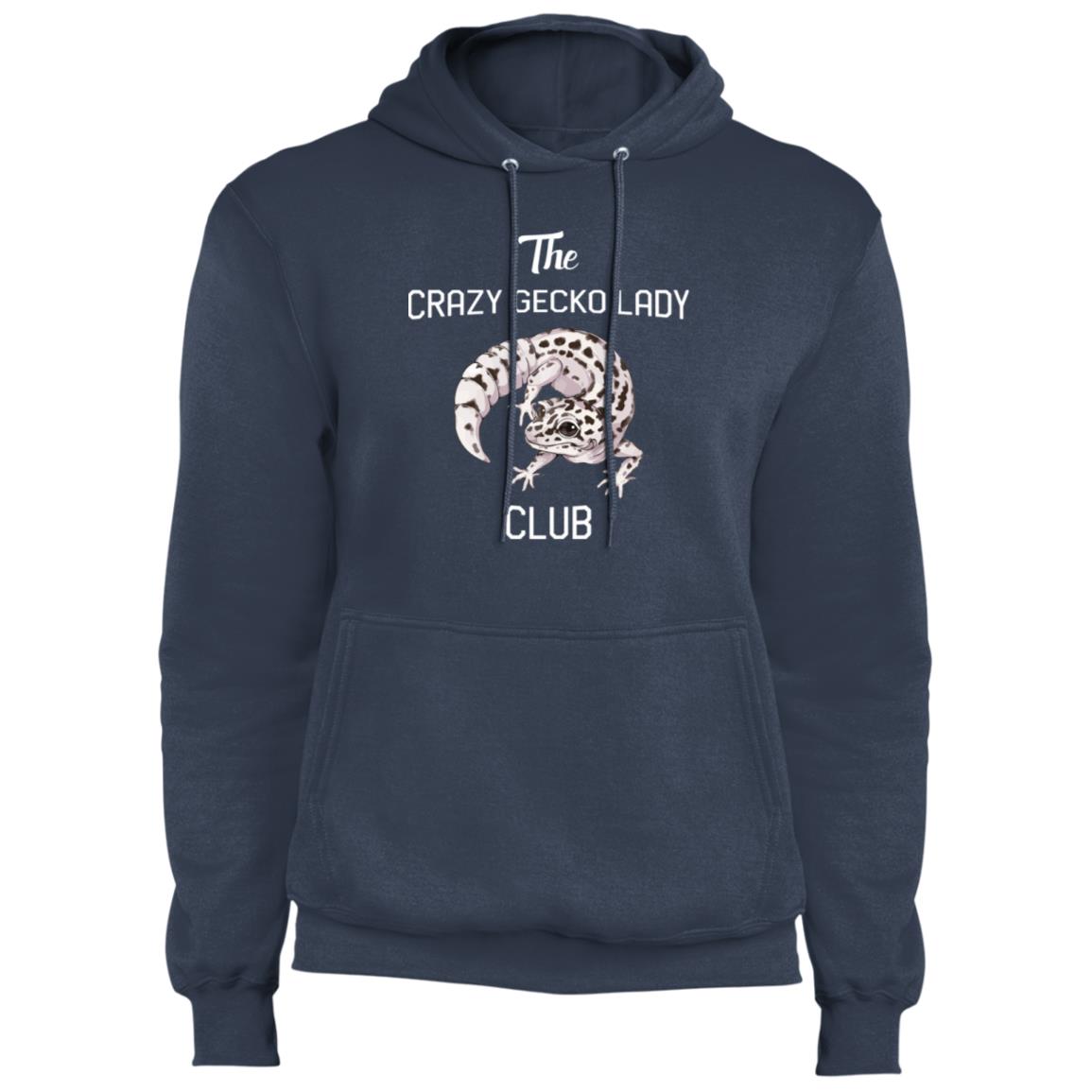 The Crazy Gecko Lady Club - Unisex Fleece Pullover Hoodie