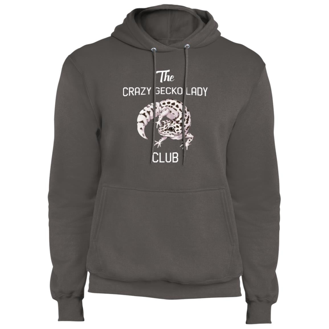 The Crazy Gecko Lady Club - Unisex Fleece Pullover Hoodie