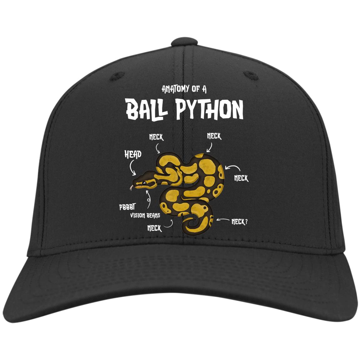 Anatomy Of A Ball Python - Twill Cap