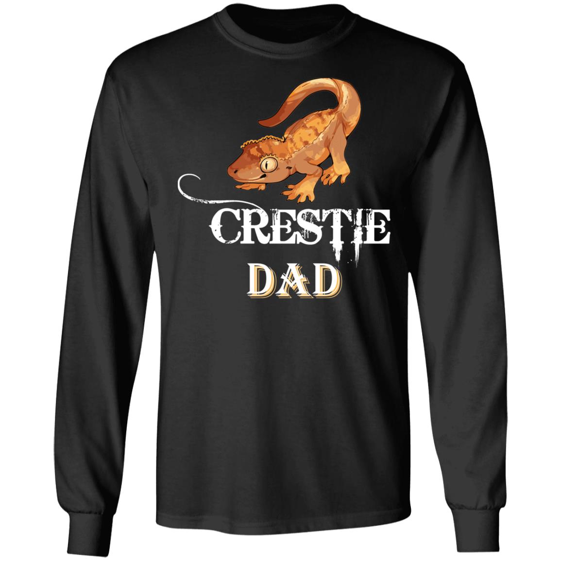 Crestie Dad - Long Sleeved Men's T-Shirt