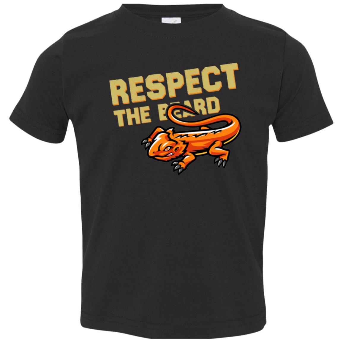 Respect The Beard - Toddler T-Shirt