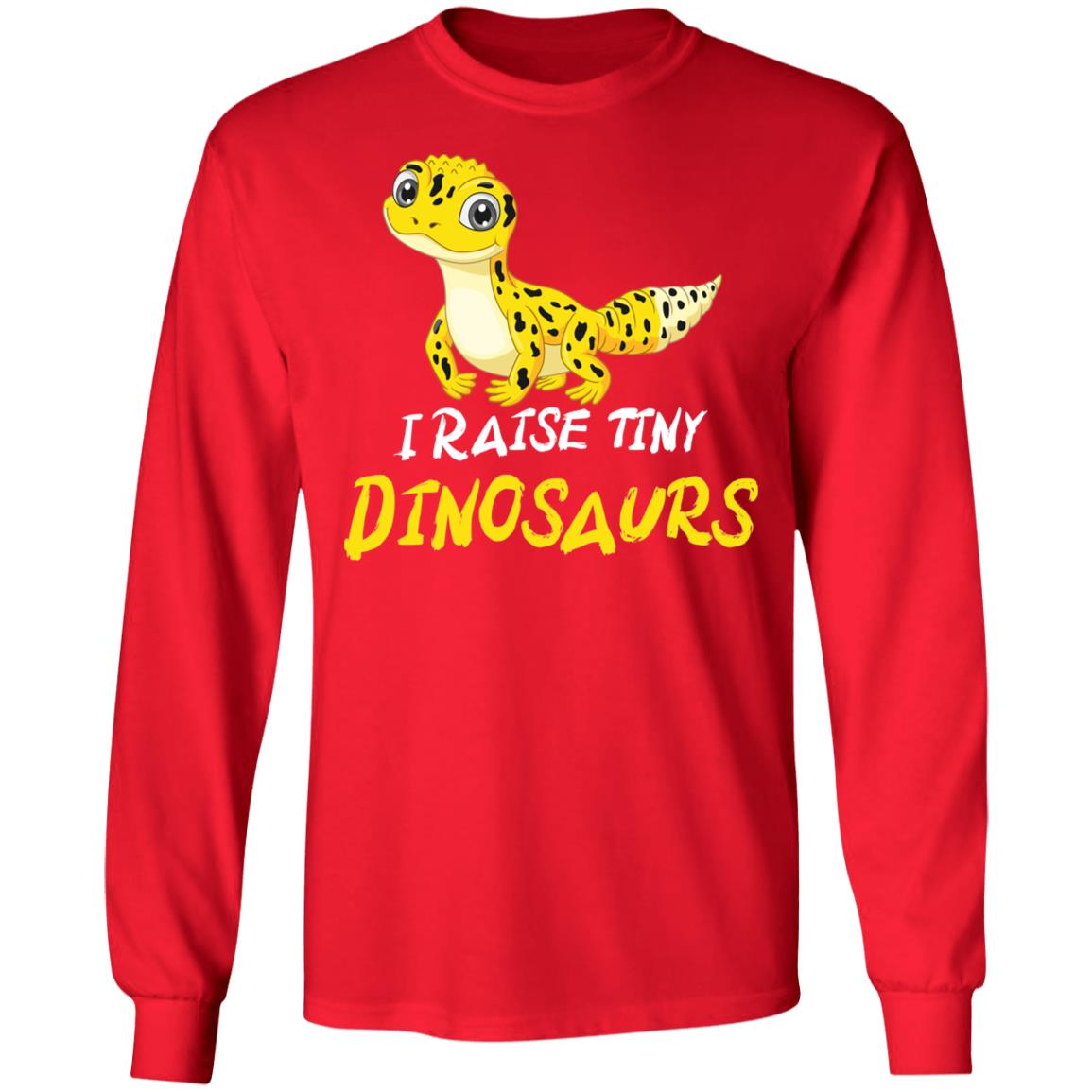 I Raise Tiny Dinosaurs - Long Sleeved Men's T-Shirt