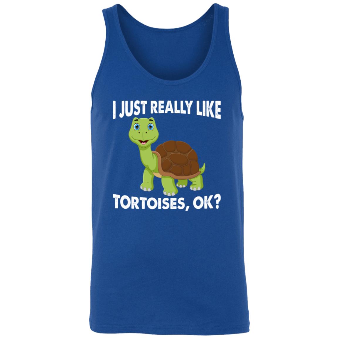 I Just Really Like Tortoises, Ok? - Unisex Tank Top