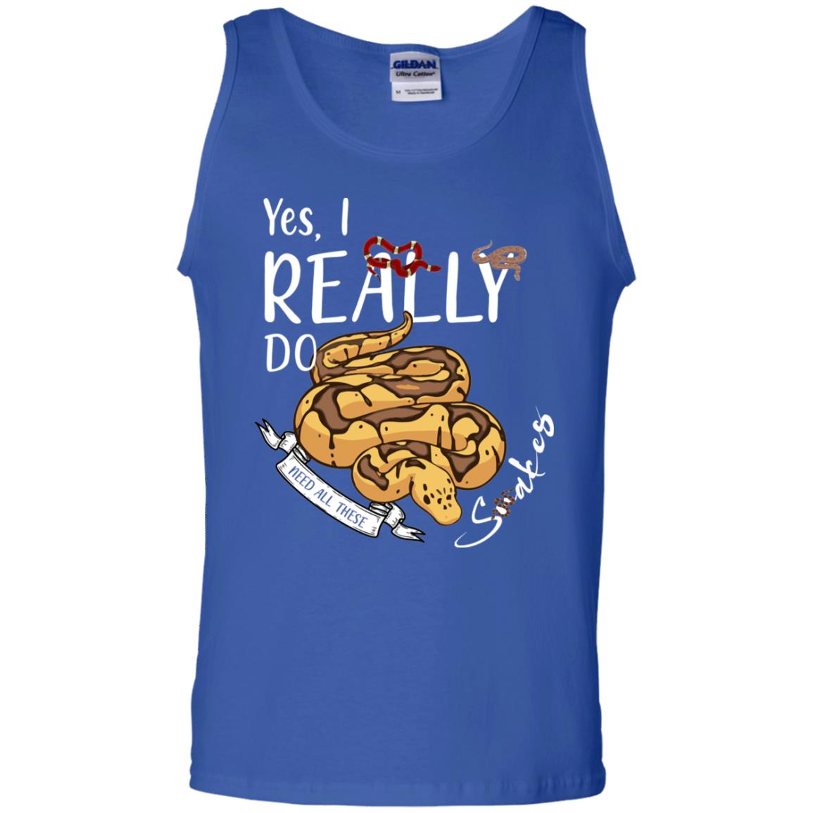 Yes, I Really Do Need All These Snakes - Mens Tank Top