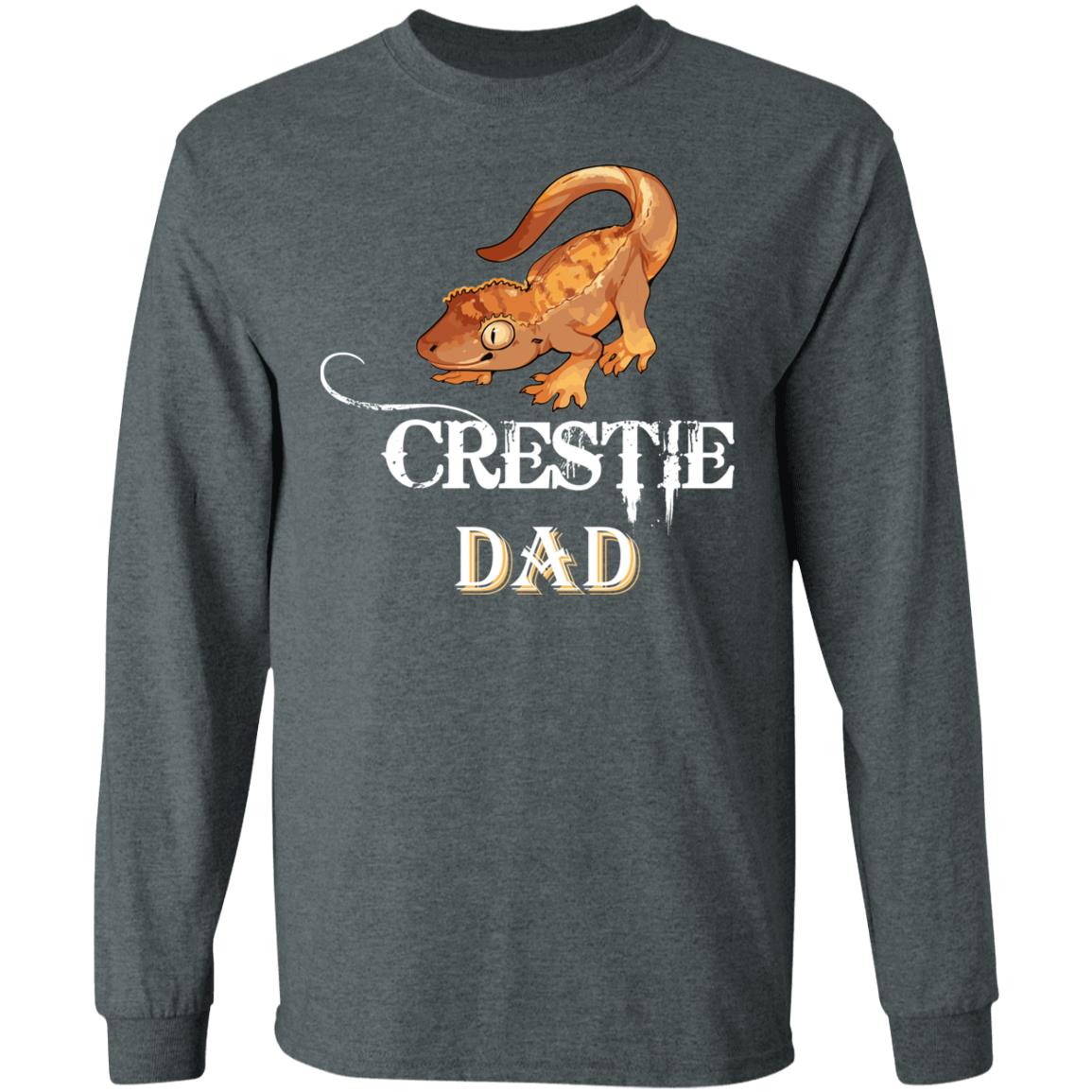 Crestie Dad - Long Sleeved Men's T-Shirt