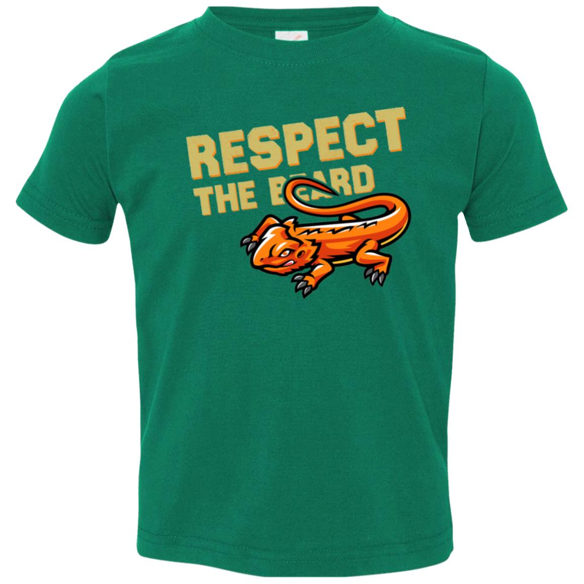 Respect The Beard - Toddler T-Shirt