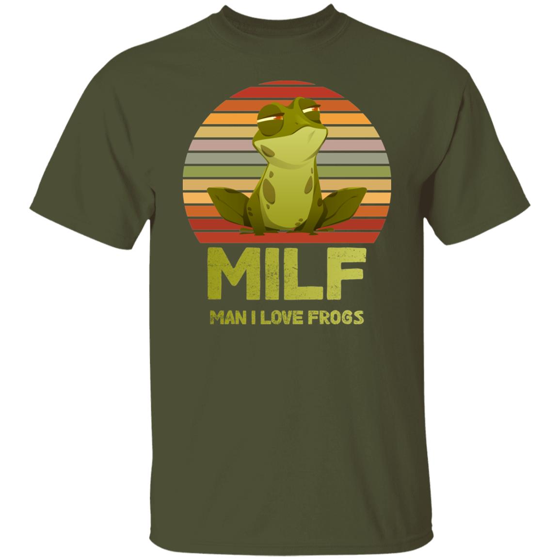 MILF - Man I Love Frogs -  Men's T-Shirt