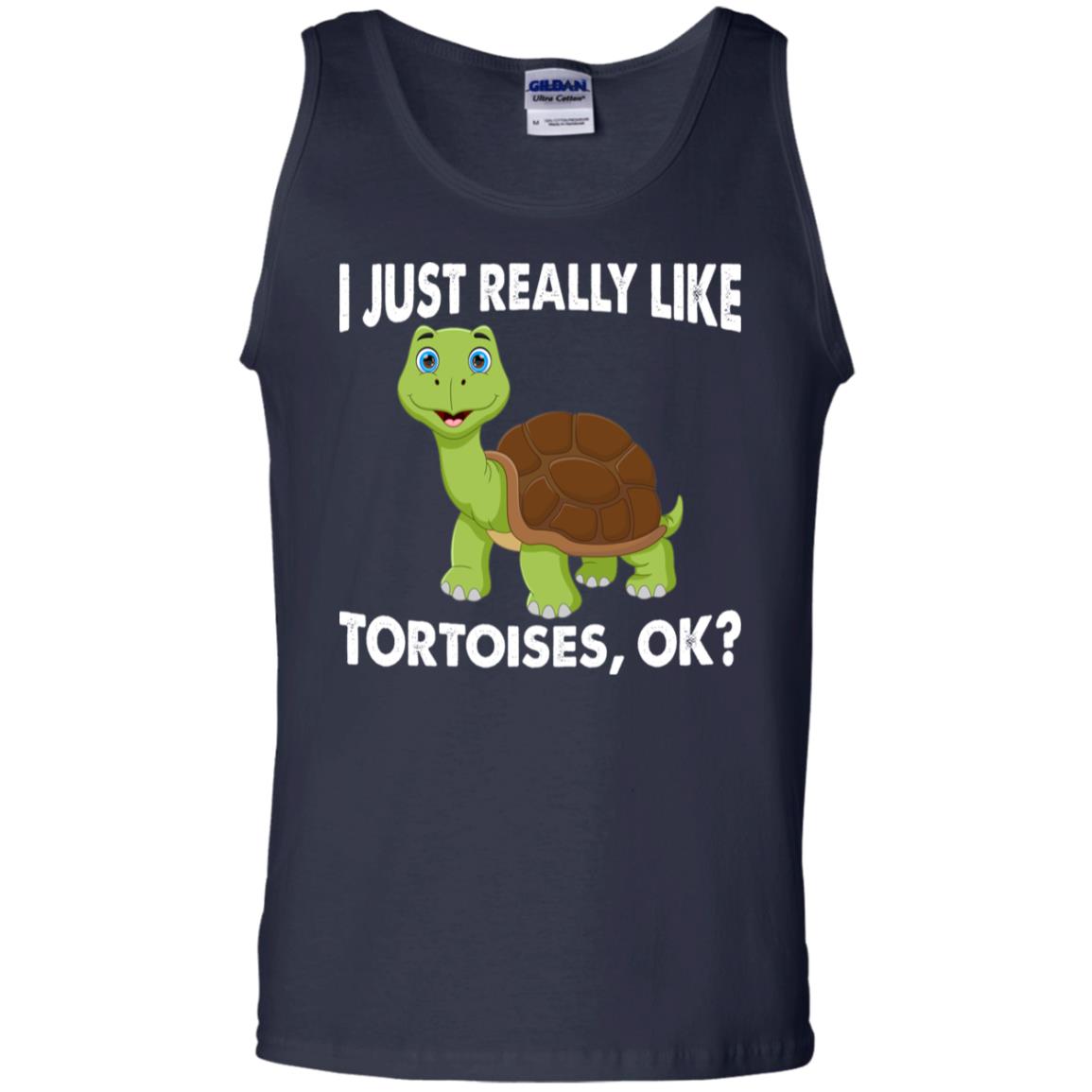 I Just Really Like Tortoises, Ok? - Men's Tank Top