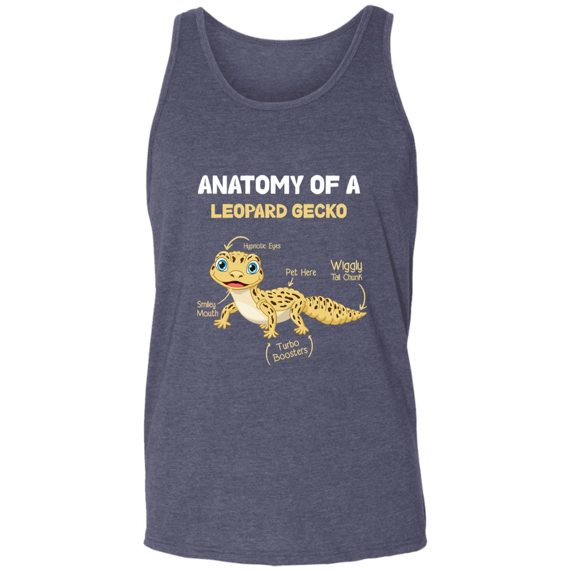 Anatomy of A Leopard Gecko - Unisex Tank Top