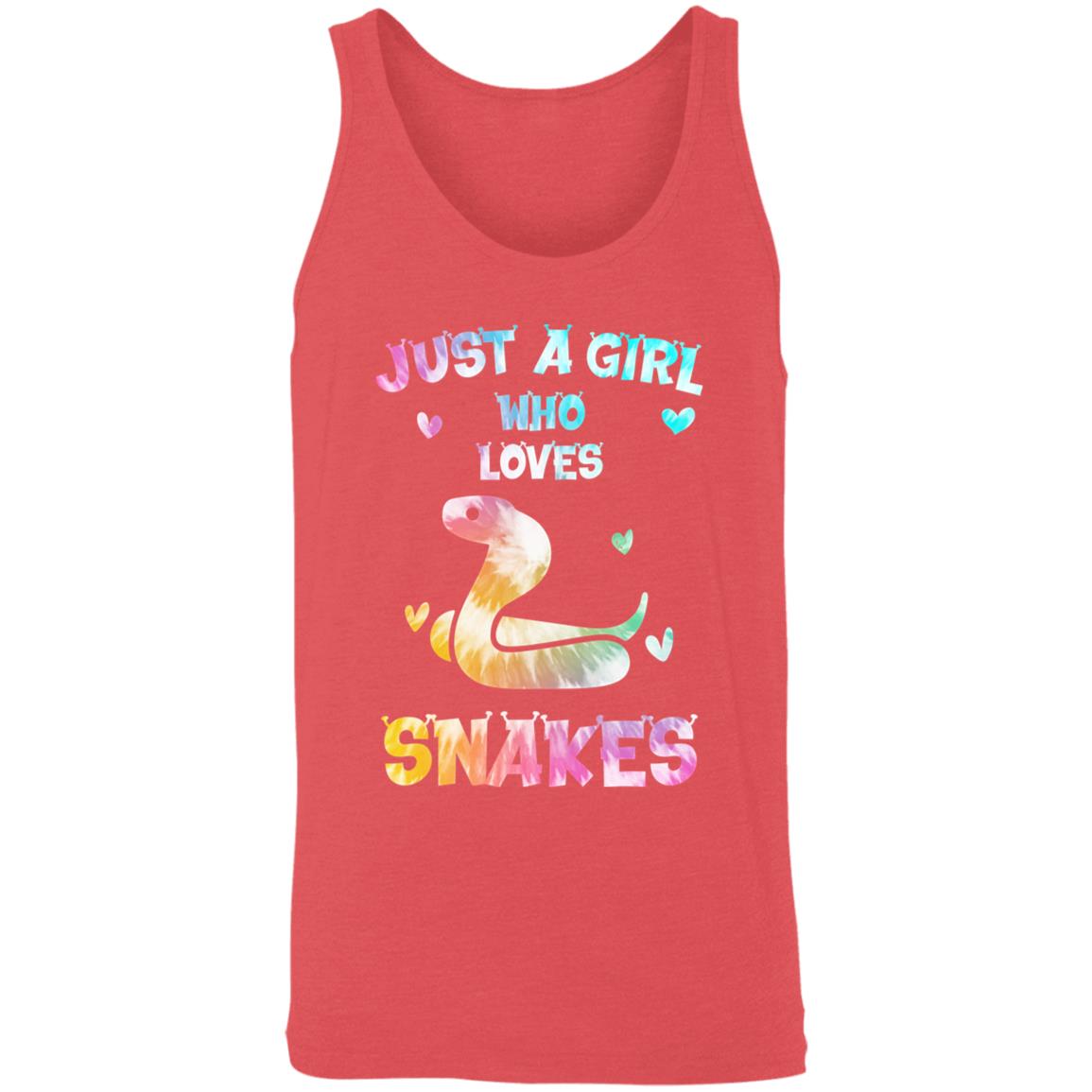 Just A Girl Who Loves Snakes - Unisex Tank Top